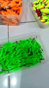 Pelampung Pancing Cabai untuk Mancing Nila Belanak Wader dll