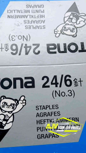 Isi Staples ETONA NO.3 24/6-1M Kotak Kecil