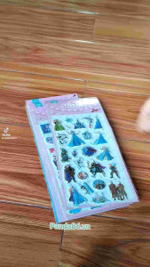 Hình Dán Sticker Nổi 3D Công Chúa - Pony - Heo Peppa - Thỏ - Bánh Kem - Cây Xanh - Máy Bay - Đội Cứu Hộ Dễ Thương Dành Cho Bé