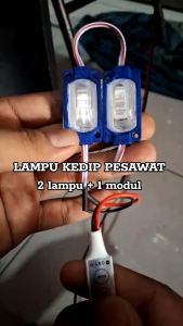 Modul lampu kedip controller RGB LED Strip 5-24 volt