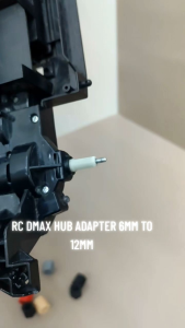 RC DMAX HUB ADAPTER HEX SIZE 6MM INNER 12MM OUTER FOR RC WHEEL CONVERSION