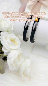 Gelang Couple Custom Nama Pasangan Kado Ultah Anniversary