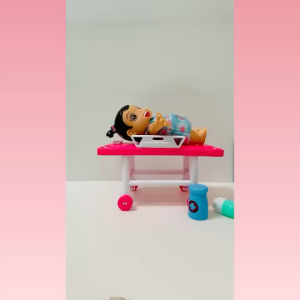 ของเล่นคุณหมอ กุ๋งกิ๋งไปหาหมอฟัน เซตเป็นหวัด และตาแดง แถมตุ๊กตาและนิทานในชุด เก้าอี้ทำฟัน ปรับพนักได้