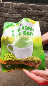 Bột Đậu Xanh Hạt Sen túi 300g thơm mát tiện lợi