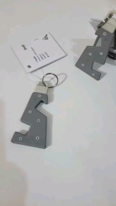 Keychain Gantungan Kunci Phone Holder Smartphone Mini Lipat Ukuran 8.5cm x 4cm  Praktis dan Portabel