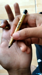 Pensil Alis Lyra warna hitam coklat eyeliner halal | M jindan store
