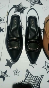 Sandal Slip-On Mules Wanita 10024
