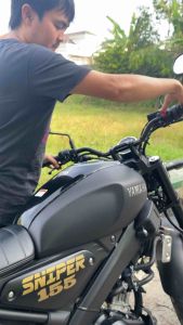 KNALPOT YAMAHA XSR 155 ORIGINAL SNIPER RACING EXHAUST