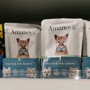 Amanova Wet Food 85g For Kitten and adult Chicken with white fish beef turkey fish lamb sardine