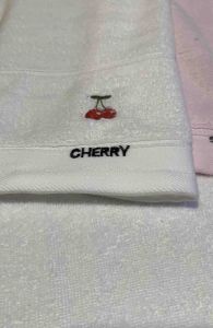 ผ้าเช็ดหน้าเด็ก ลายผลไม้น่ารัก