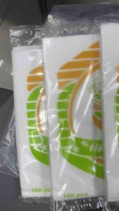 Hamburger Pouch 6x6 inches 100pcs per pack