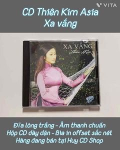 Đĩa CD Thiên Kim Asia - Xa vắng - Nhạc vàng trữ tình Bolero - Đĩa lòng Trắng
