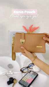 Dompet Wanita Kania by Gabia: Dompet Panjang & Pouch Hp Anti Air