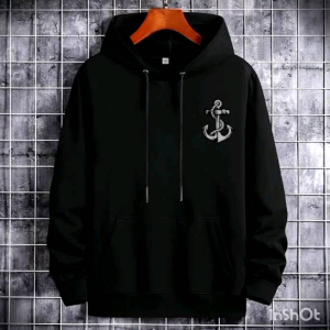 Hoodie Jumper Bahan Distro Desain Jangkar Mode Terbaru
