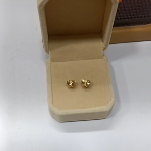 Stud Earrings Gold