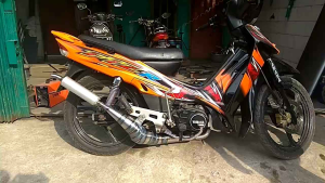 knalpot fiz r kolong BM power suara power garing