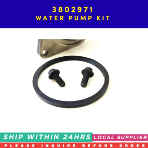 WATER PUMP REBUILD KIT 3802971 INCLUDES WATER PUMP 3283602 / 3286279 SEAL 3906698 SCREW 3941981 [LIMITED STOCK. READY TO SHIP WITHIN 24HRS.] FOR CUMMINS 4B 6B ENGINE PART