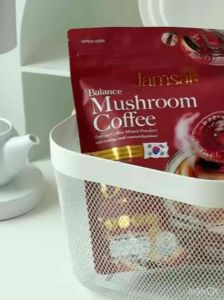 กาแฟเห็ดหลินจือ โสม ถั่งเช่า กาแฟแจ่มใส Mushroom Coffee Jamsai 0% (กาแฟเห็ดหลินจือ 1ห่อ บรรจุ 20ซอง)