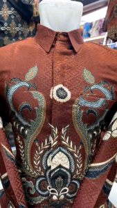 Kemeja Batik Pria Tarakota bata Lengan panjang couple ayah dan anak bahan dobby premium lapis furing