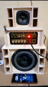 miniatur sound sistem horeg bluetooth