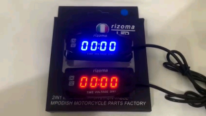 Volt Meter Rizoma & Voltmeter Aki Digital 2IN1