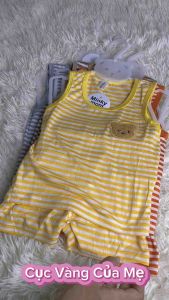 Bộ Thun Lạnh Cho Bé Bộ Ba Lỗ Thun Lạnh Cho Bé Trai Và Bé Gái Từ 6kg Đến 16kg Chất Mát Mịn Mặc Hè [039]