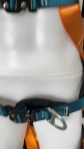 เข็มขัดนิรภัยเต็มตัว ระบบล็อค One Touch Quick Lock 4 จุด - มีซับบล็อคหลังและเอว