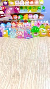 Set 8 túi mù may mắn Bé trái cây trong size to phát sáng