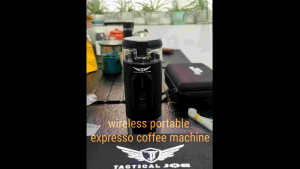 Wireless portable expresso machine