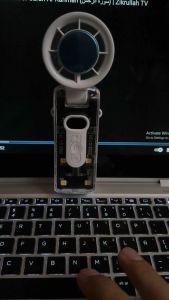 New X05 Transparent Mecha High-Speed Fan USB Violent Turbo Fan Handheld Semiconductor Refrigeration Ice Pack Fan