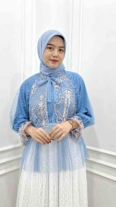 Blouse Wanita Kondangan Brukat Tile Kekinian