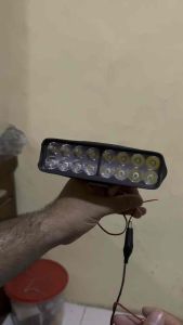 Paket Lampu Sorot LED Bar 16 LED CREE Motor DC 12 V Plus Saklar ON OFF