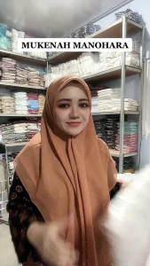 MUKENA MANOHARA SUTRA JEPANG MEWAH/HARGA EKONOMIS