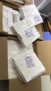 2Gói Bông gòn y tế cắt sẵn Bảo Thạch (6cm x 6cm - 500g)