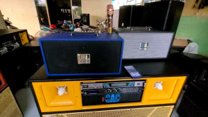 loa xách tay du lịch nghe nhạc và karaoke 3 đường tiếng mẫu mới 2023