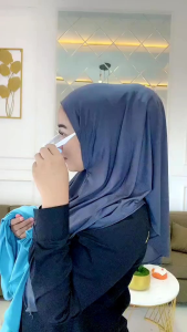 Hijab Bergo Hamidah Non Pet & Jilbab Instan Jersey