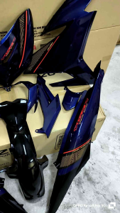 Coverset Y15 zr V2 2023 SE DPBMU Dark Blue Special Edition siap sticker tampal