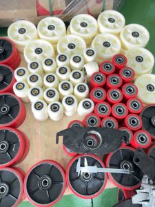 BÁNH XE NÂNG TAY PU 180x50 - BÁNH XE NÂNG TAY THẤP 180x50 - BÁNH LÁI XE NÂNG TAY THẤP