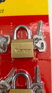 Yustar Gembok Koper Tas Loker Kotak Laci Pintu Kecil Selot Grendel Padlock 25mm
