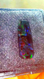 Batu Black Opal Sempur Banten Top Full Jarong Natural Bahan Ranting