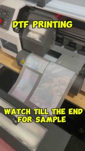 *24HR SHIP* AGENT PRICE DTF Custom Logo Custom Name DTF Iron On Heat Transfer Patch DTF Heatpress Film A2 Size