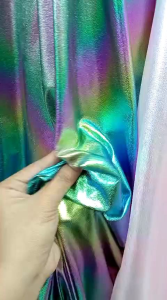 BAHAN/KAIN HOLOGRAM METALIK/KAIN HOLOGRAM METALIK GLOSSY