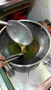 500g Kuala Selangor Keropok Udang Hiris 500g虾签（还没炸）