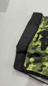 Fairtex BS1710 Green Camo Muay Thai Fight Shorts MEDIUM