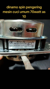 DINAMO SPIN PENGERING MESIN CUCI UMUM 70 WATT