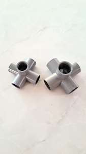 Ngã Năm góc phi 21 phi 27mm nhựa uPVC thương hiệu S-T