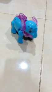 Mainan Gajah Anak Lampu Musik & Edukatif