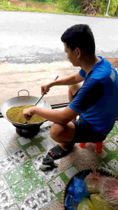 Trà hoa hòe Nam Định đã xao vàng 1kg