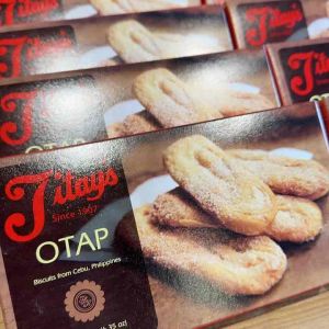 Titays OTAP 1 pack 180 g: Cebu's Best Delicacies Pasalubong Product, Freshly Baked Best Seller | Morning Mart Philippines | BEST SELLER\\n\\n What is Titays OTAP?\\n\\nTitays OTAP is a popular and best-selling snack originating from Cebu, known for its unique taste and texture. This delicious treat is a must-have pasalubong (gift) for those visiting or returning from the beautiful island of Cebu. \\n\\n Key Features & Ingredients\\n\\nTitays OTAP is made using traditional methods and premium ingredients, which contribute to its distinctive flavor. The primary ingredients include:\\n\\n- Freshly ground rice flour\\n- Water\\n- Salt\\n- Sugar\\n\\nThese ingredients are carefully combined and cooked to perfection, resulting in a delicious snack that has become a favorite among locals and tourists alike.\\n\\n How It's Made\\n\\nTitays OTAP is made through a time-honored process that involves:\\n\\n1. Mixing the ingredients\\n2. Shaping the dough into small balls\\n3. Steaming the balls until they are cooked through\\n4. Allowing them to cool before serving\\n\\nThe result is a soft, chewy snack that is perfect for sharing with friends and family.\\n\\n Why Choose Titays OTAP?\\n\\nTitays OTAP is a must-try snack for anyone visiting Cebu, and here's why:\\n\\n Quality & Freshness\\n\\nTitays OTAP is known for its exceptional quality and freshness. Each batch is made using premium ingredients and traditional methods, ensuring that every bite is delicious and satisfying.\\n\\n Unique Taste & Texture\\n\\nTitays OTAP has a unique taste and texture that sets it apart from other snacks. Its soft, chewy texture and sweet, salty flavor make it a delicious treat that is perfect for sharing with friends and family.\\n\\n Where to Buy Titays OTAP?\\n\\nTitays OTAP is available at various retailers and online stores, including:\\n\\n Morning Mart Philippines\\n\\nMorning Mart Philippines is a popular retailer that offers a wide range of pasalubong products, including Titays OTAP. Customers can purchase this delicious snack online or in-store.\\n\\n Other Retailers & Online Stores\\n\\nTitays OTAP is also available at other retailers and online stores throughout the Philippines and worldwide. Customers can easily find this delicious snack by searching for it online or visiting local markets and grocery stores.\\n\\n How to Enjoy Titays OTAP?\\n\\nTitays OTAP is a versatile snack that can be enjoyed in many ways. Here are some ideas:\\n\\n As a Snack\\n\\nTitays OTAP is perfect for snacking on its own or pairing with other pasalubong products. It can be enjoyed as a sweet or savory treat, depending on personal preference.\\n\\n In Traditional Filipino Dishes\\n\\nTitays OTAP can also be used in traditional Filipino dishes, such as sinigang (sour soup) or adobo (braised meat dish). The soft, chewy texture of Titays OTAP complements these dishes perfectly.\\n\\n Conclusion\\n\\nTitays OTAP is a must-try snack for anyone visiting Cebu or looking for a delicious pasalubong product. With its unique taste and texture, exceptional quality and freshness, and versatility, Titays OTAP is sure to become a favorite among snack lovers everywhere. Don't miss out on this delicious treat – try Titays OTAP today!\"