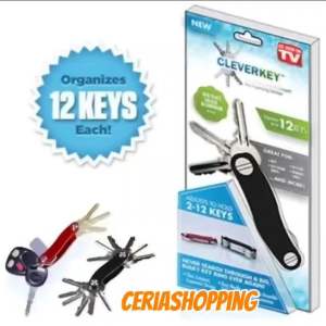 Clever Key Smart Holder Organizer Kunci Lipat Gantungan